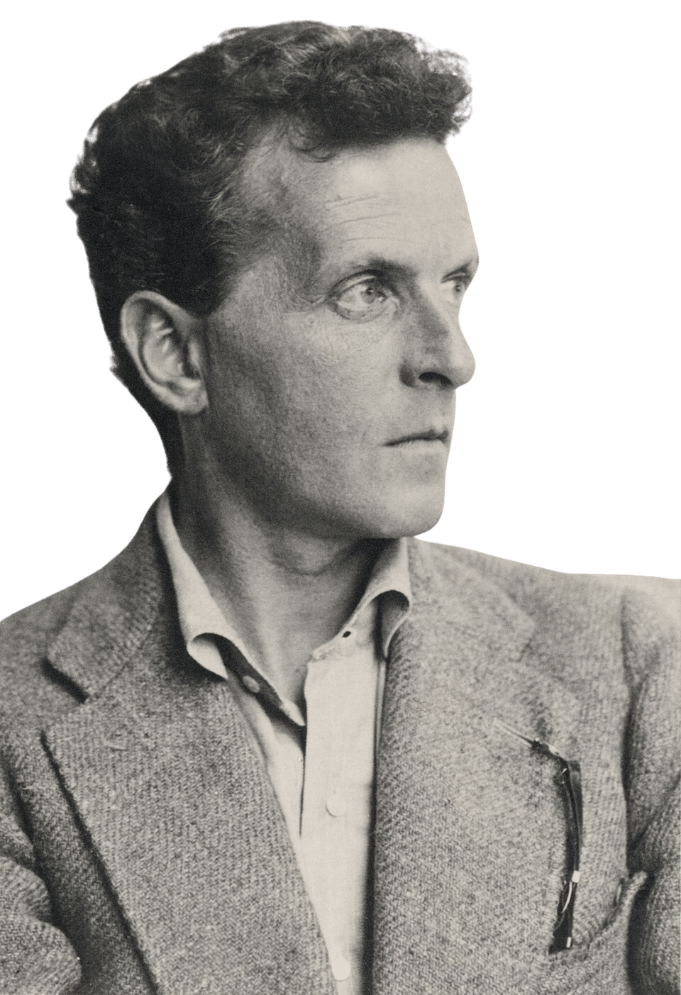 Porträt von Ludwig Wittgenstein